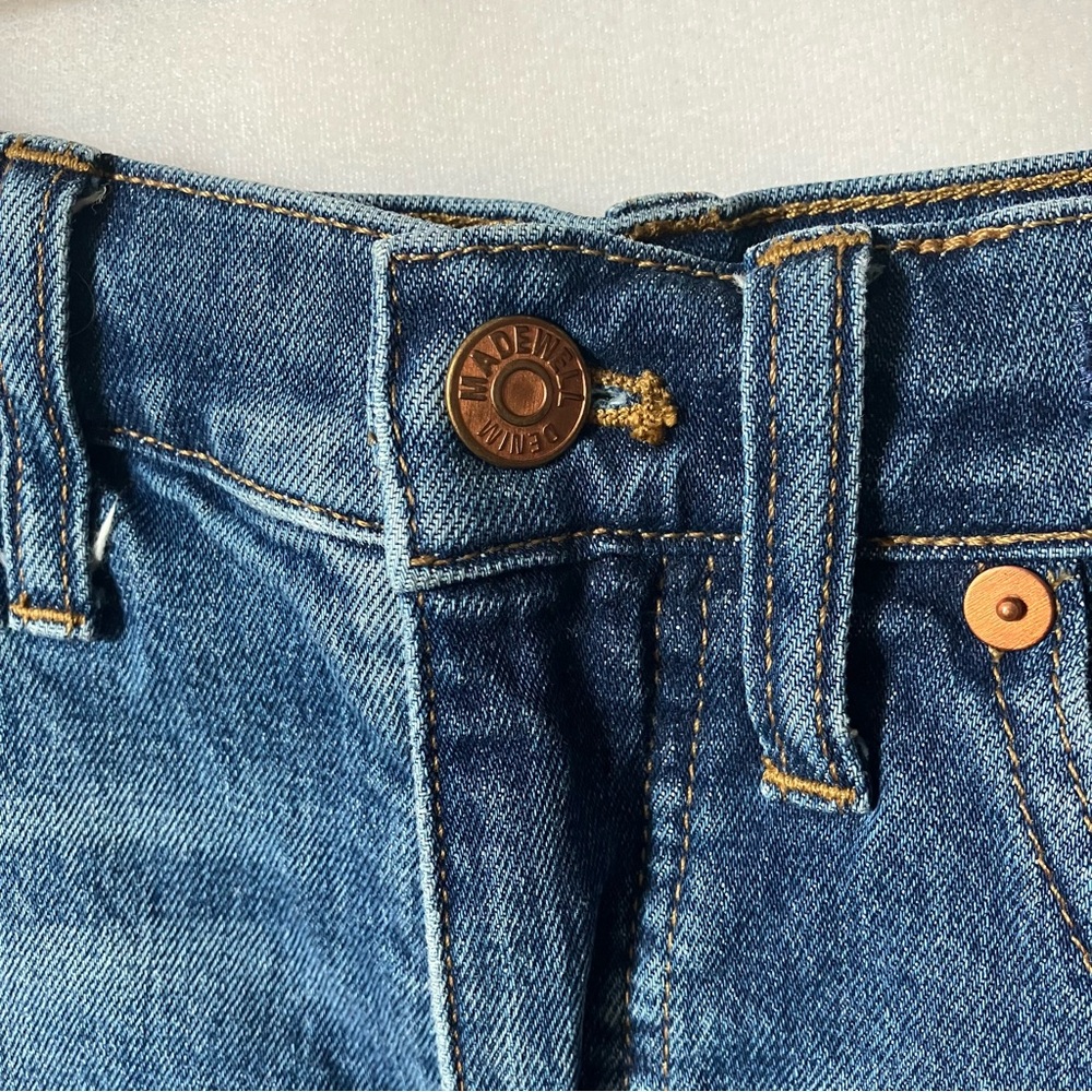 Madewell Blue Denim Jean Shorts - Picture 2 of 5
